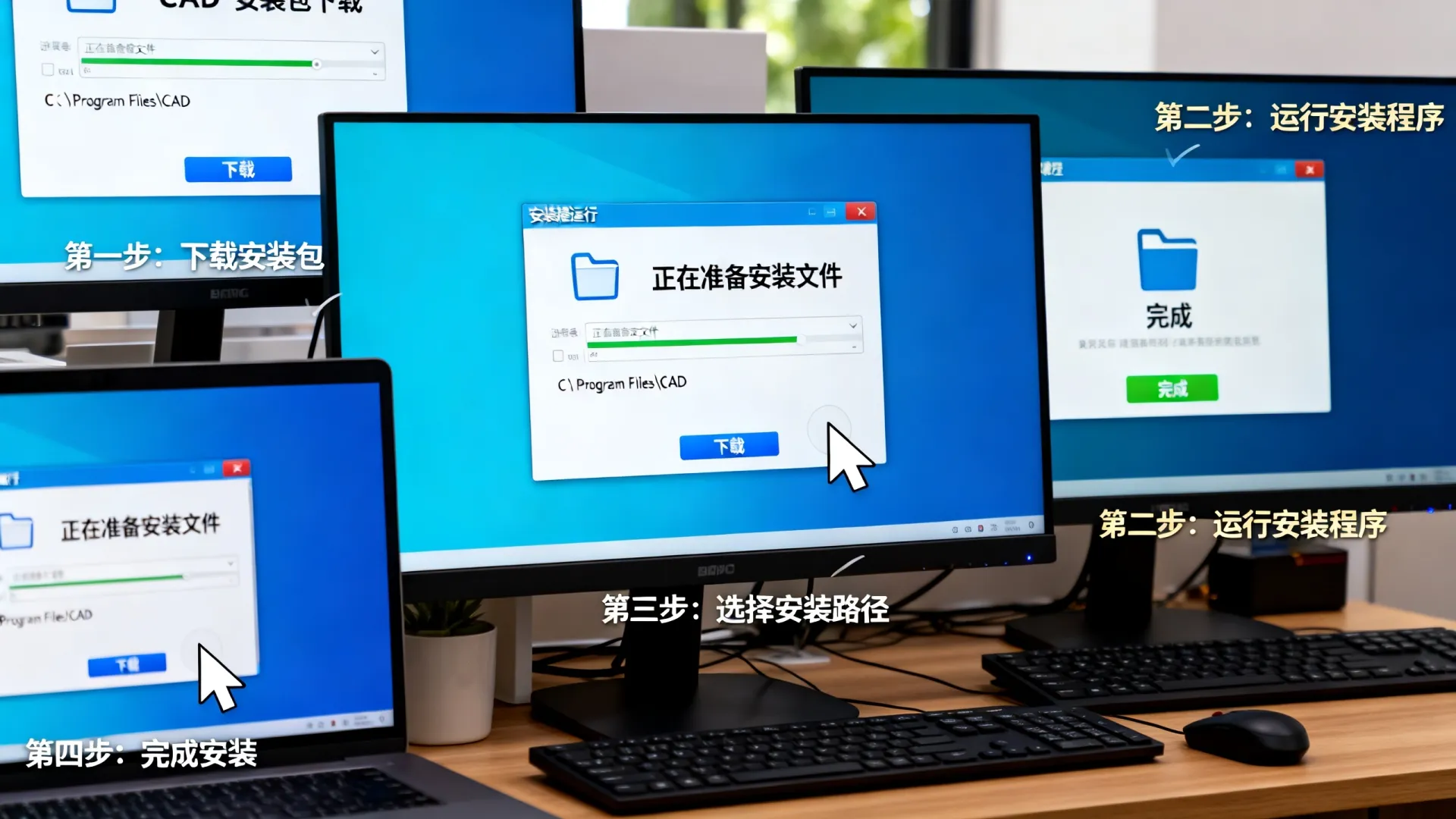 cad怎么安装到电脑上面