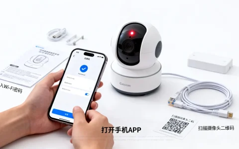 监控摄像头怎么与手机连接，连接不上怎么解决？