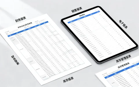 国内常见报表类型大全，财务销售库存报表有哪些？