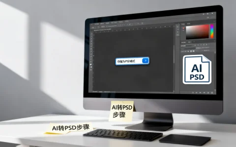 AI怎么存储为PSD格式，AI转PSD文件怎么打开