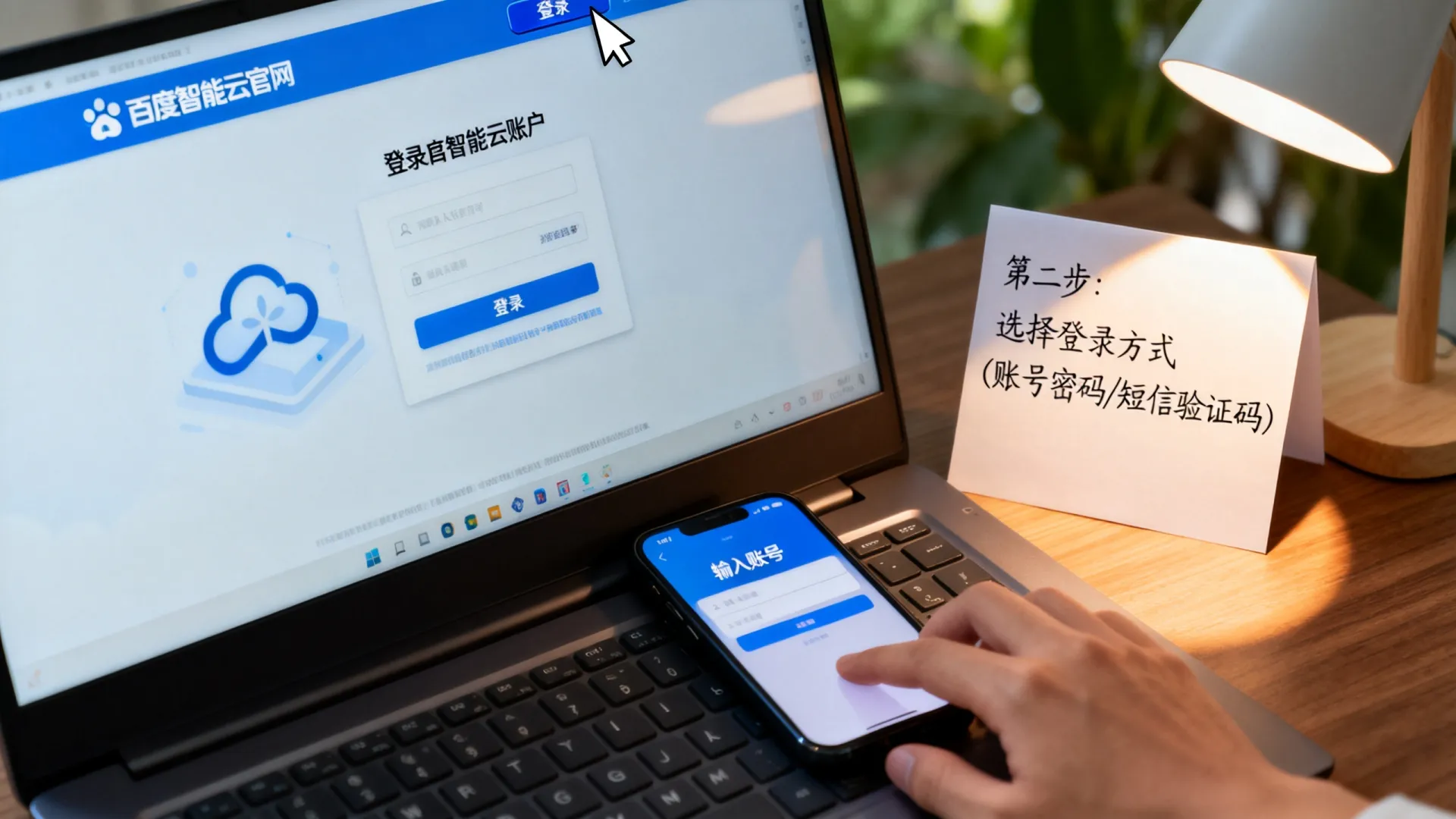 如何登录百度智能云账户？详细登录步骤教程