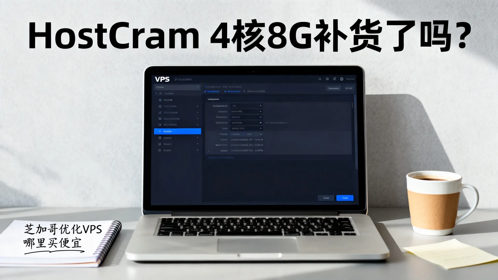 HostCram 4核8G补货了吗?,芝加哥优化VPS哪里买便宜 HostCram 4核8G补货了吗