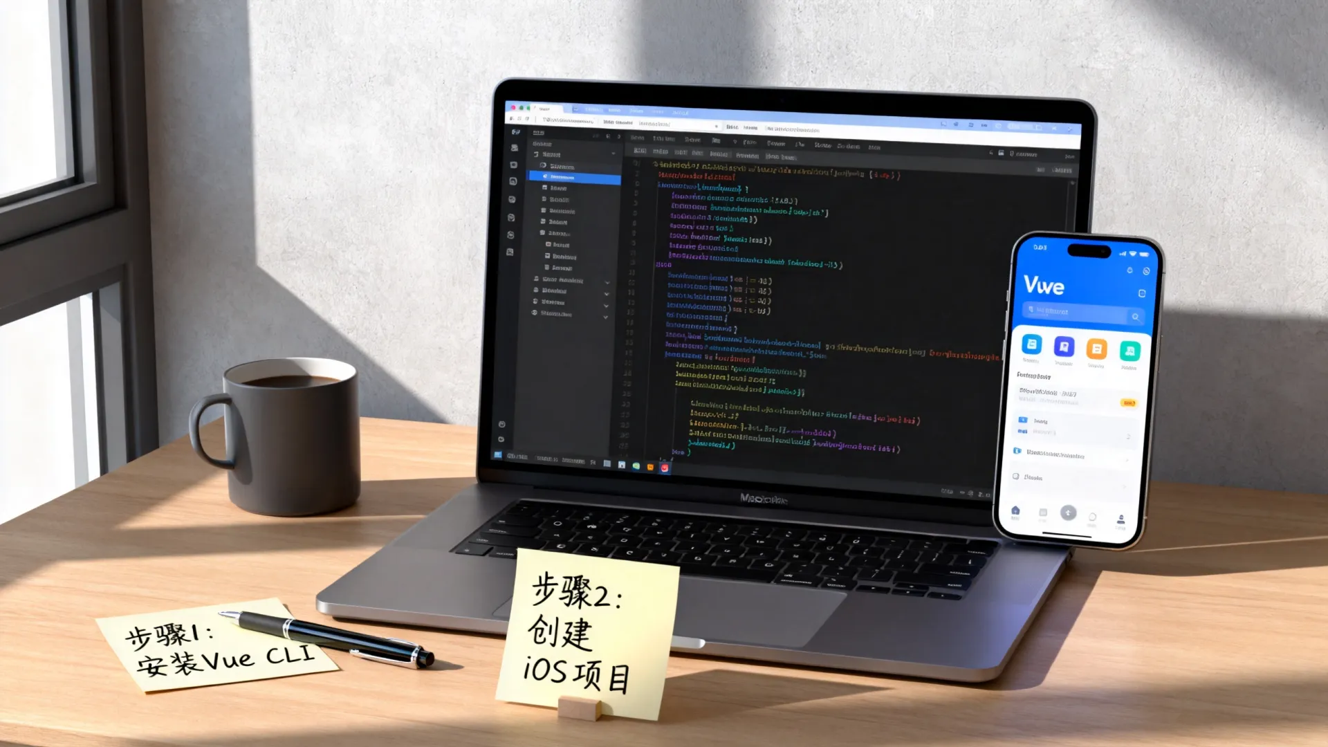 Vue开发iOS应用?完整步骤教程 Vue开发iOS应用