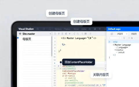 ASP.NET母版页怎么用？完整创建步骤教程详解