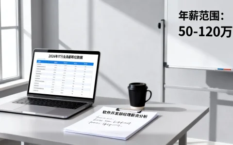 软件开发部经理薪资多少？2026年IT行业高薪职位解析