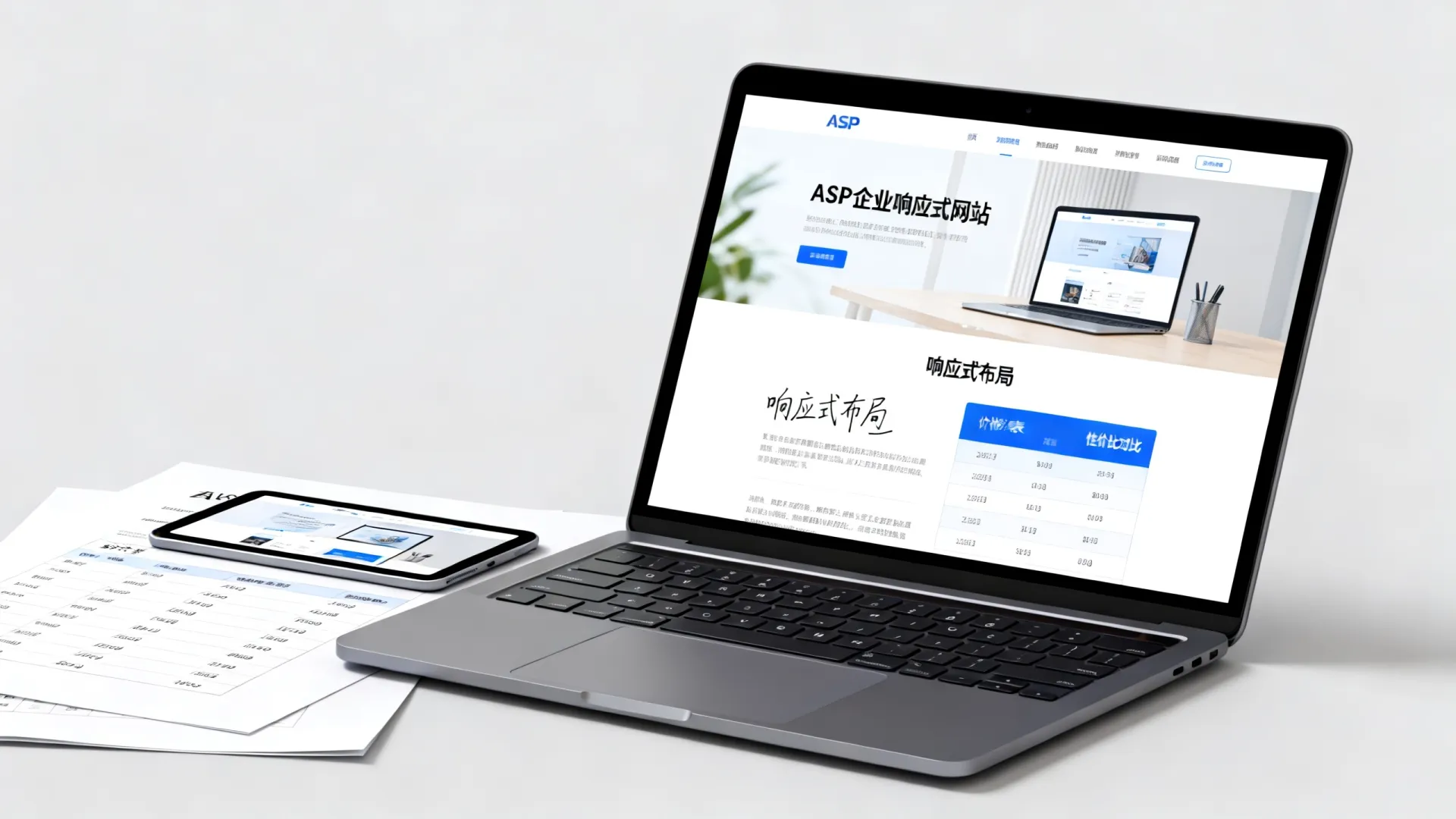 asp企业响应式网站模板 asp企业响应式网站模板