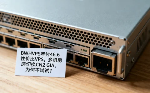 BWHVPS年付46.6性价比VPS，多机房切换CN2 GIA，为何不试试？