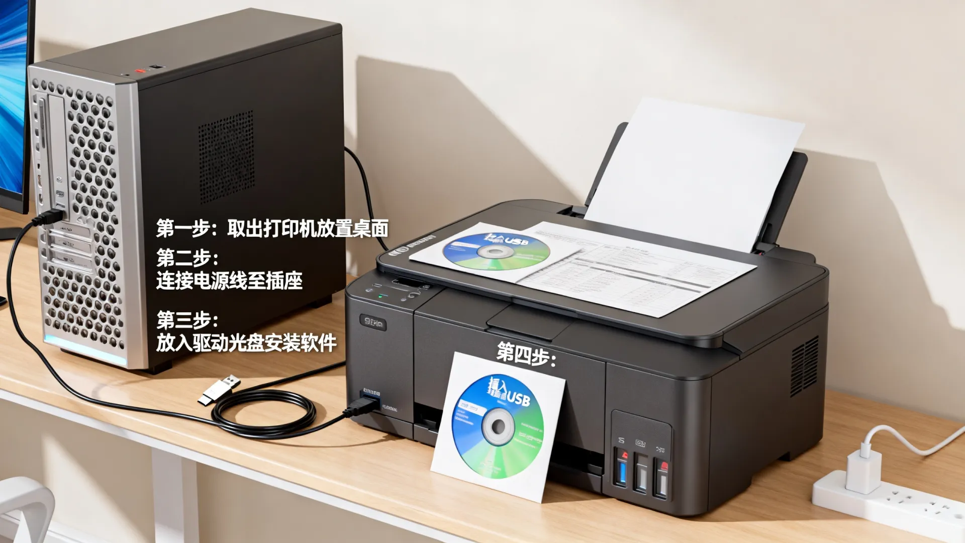 怎样安装打印机到电脑全部过程 怎样安装打印机到电脑全部过程