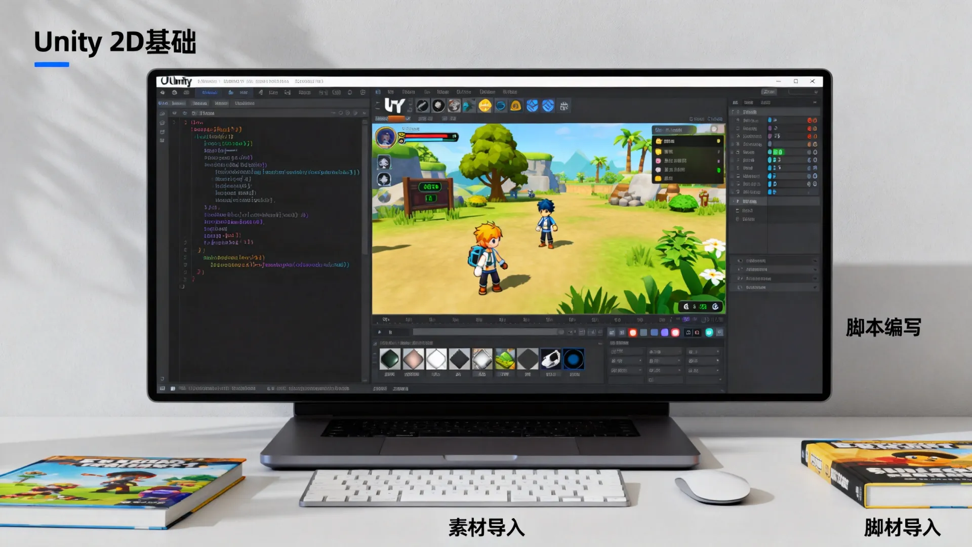 二维游戏开发如何快速入门? | Unity 2D教程实战指南 Unity 2D教程实战指南