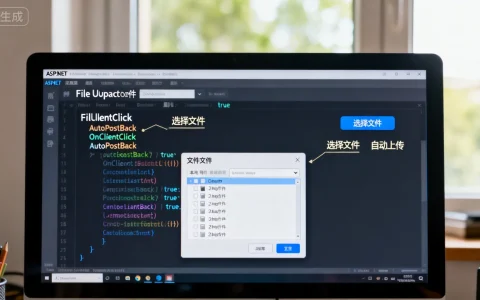 如何实现ASP.NET FileUpload浏览即上传？FileUpload控件自动上传功能教程