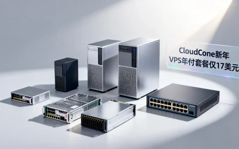 CloudCone新年VPS年付套餐仅17美元？6款优惠套餐揭秘！