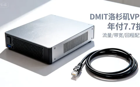 DMIT洛杉矶VPS年付7.7折，性价比高吗？流量、带宽、回程配置如何？