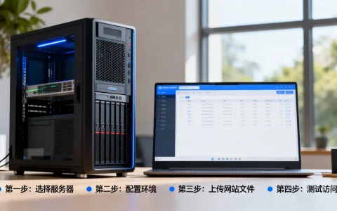 服务器怎么搭建网站，新手建站详细步骤教程