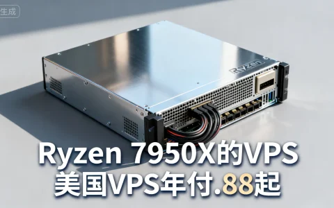 Ryzen 7950X的VPS这么便宜？美国VPS年付$18.88起！