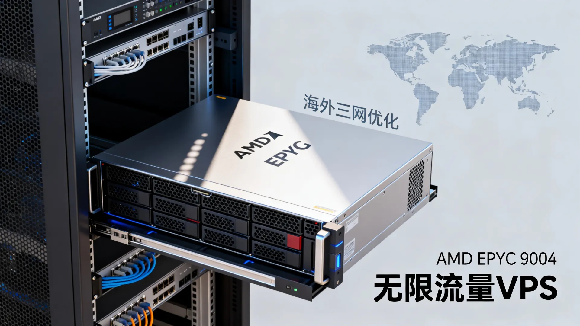 海外三网优化 Ava.Hosting - AMD EPYC 9004,无限流量 AMD EPYC 9004