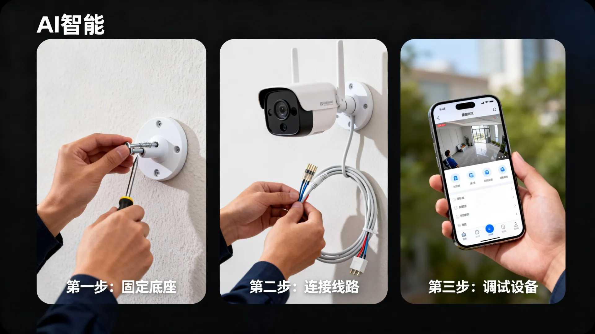 ai智能监控怎么安装 ai智能监控怎么安装