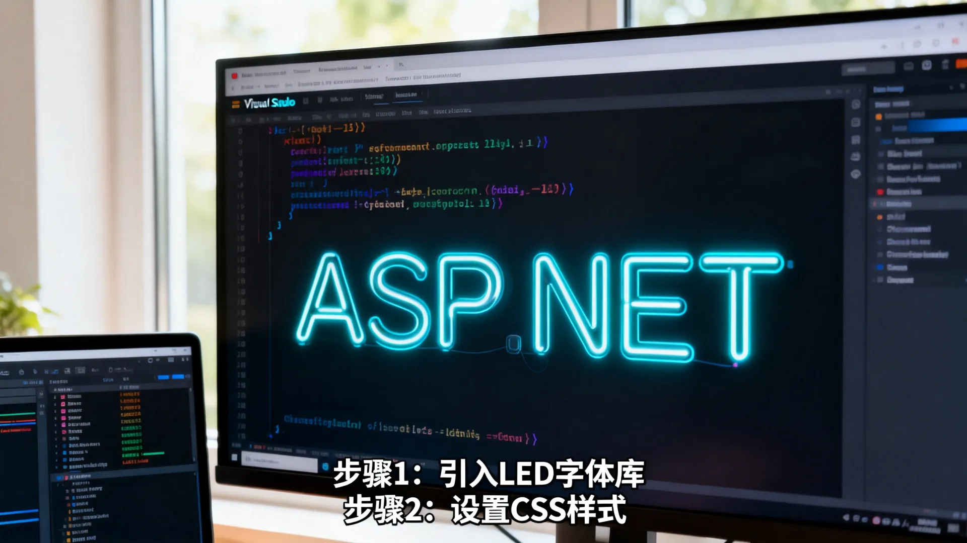 如何在ASP.NET网页添加LED字体?LED字体特效实现教程 如何在ASP.NET网页添加LED字体?LED字体特效实现教程