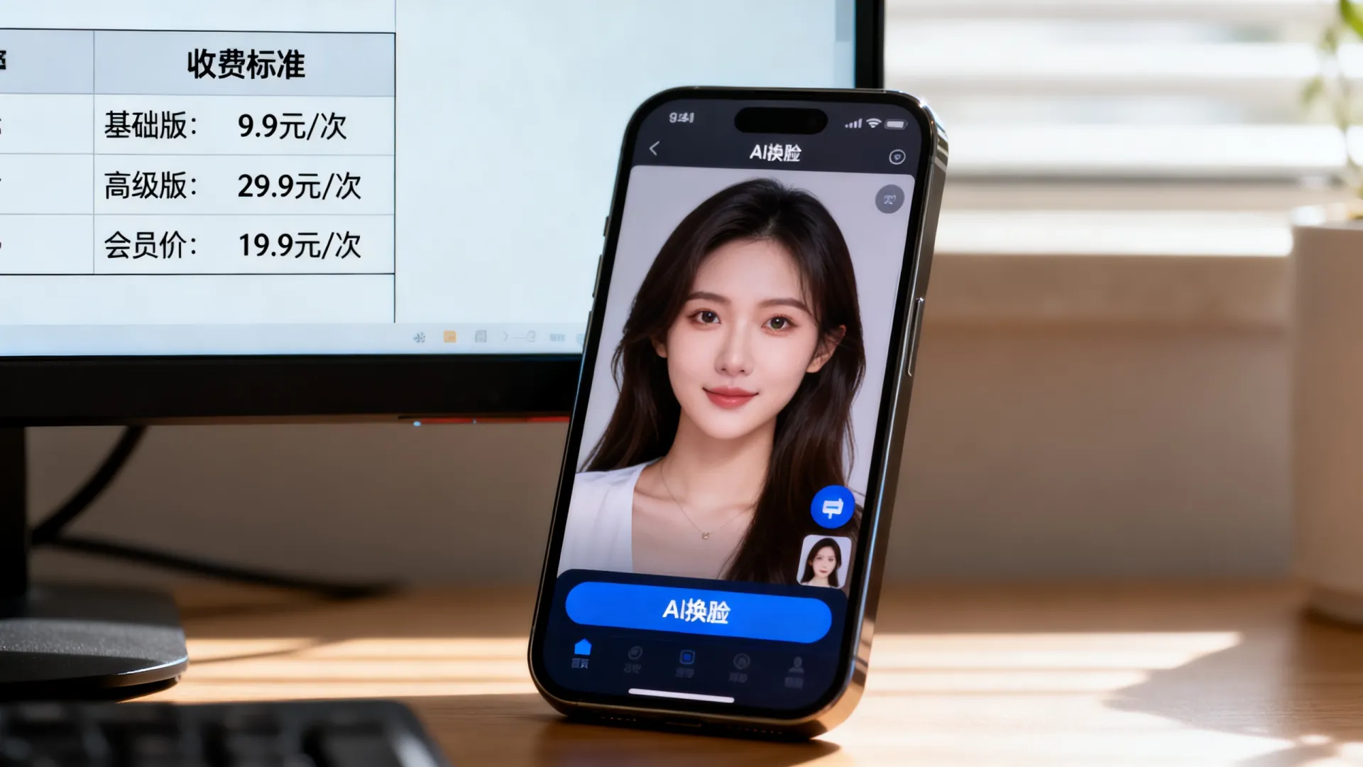 AI换脸软件怎么收费?AI换脸价钱一般是多少? AI换脸价钱一般是多少
