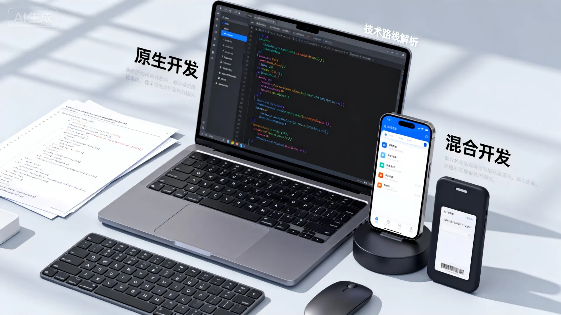 手机开发如何选择,原生开发还是混合开发?APP开发技术路线解析 APP开发技术路线解析