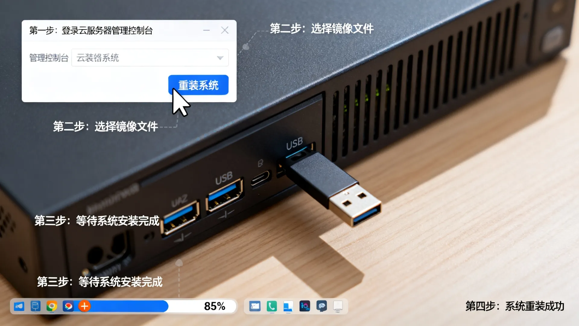云服务器如何重装系统?详细步骤图文教学 云服务器如何重装系统?详细步骤图文教学