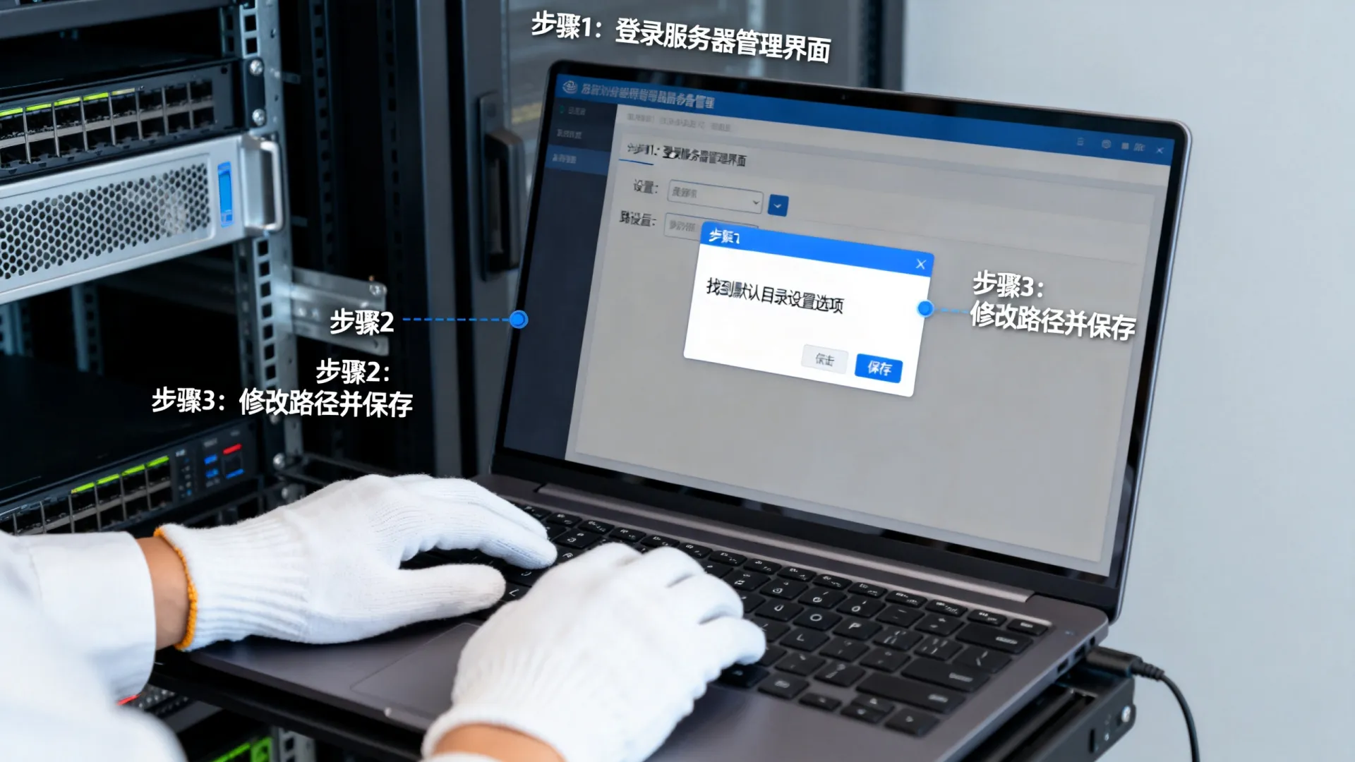 服务器的默认目录