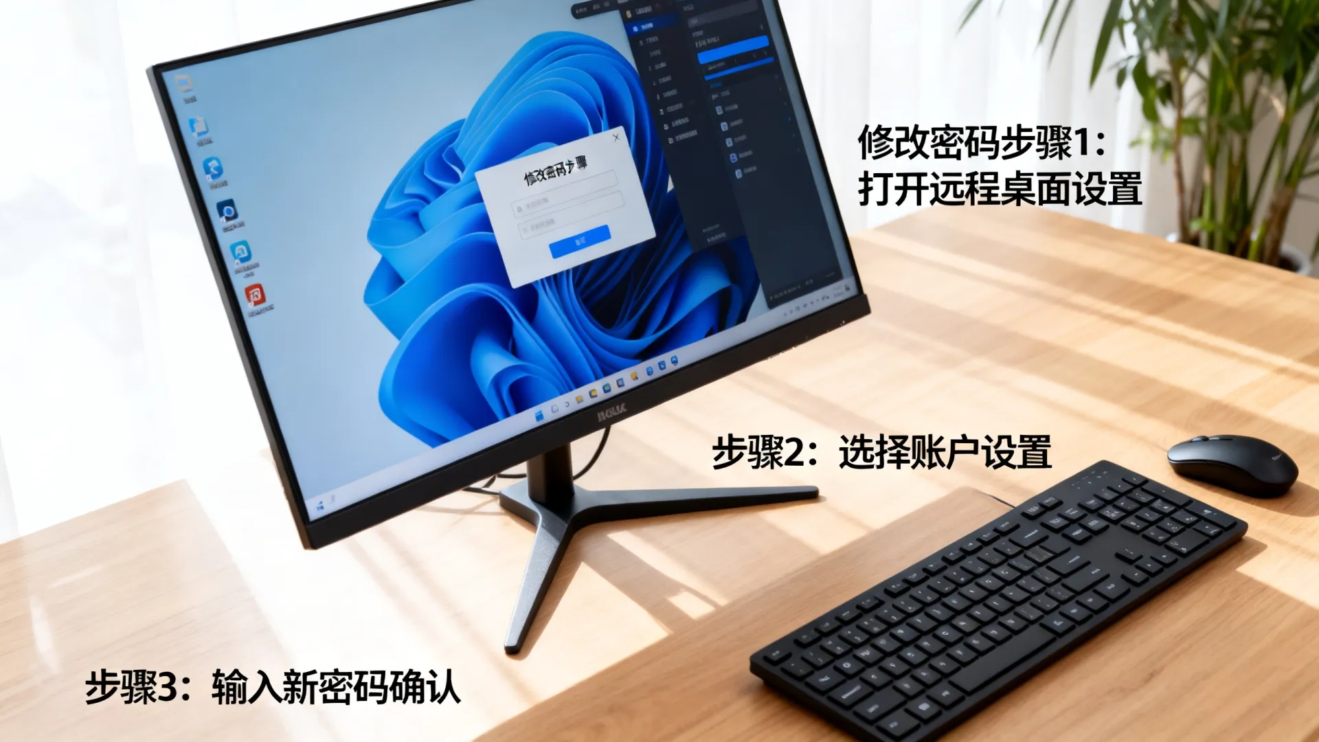 服务器更改远程桌面用户名和密码 服务器更改远程桌面用户名和密码