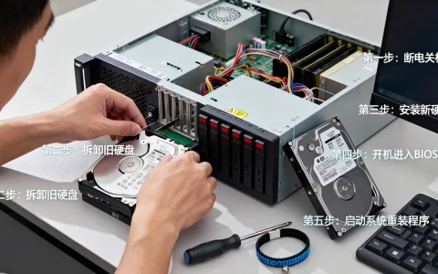 服务器更换硬盘之后怎样操作系统，换硬盘后如何重装系统？