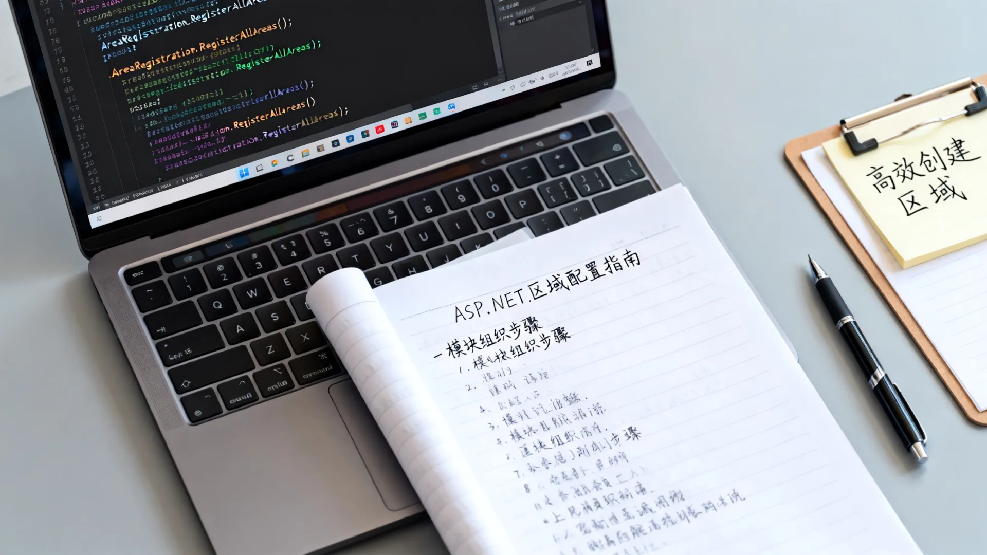 ASP.NET区域配置完全指南,高效组织大型项目模块,ASP.NET区域如何创建?ASP.NET开发教程 NET区域配置完全指南