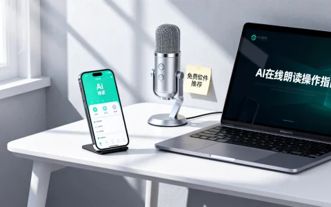 AI在线朗读怎么用，免费软件哪个好用？