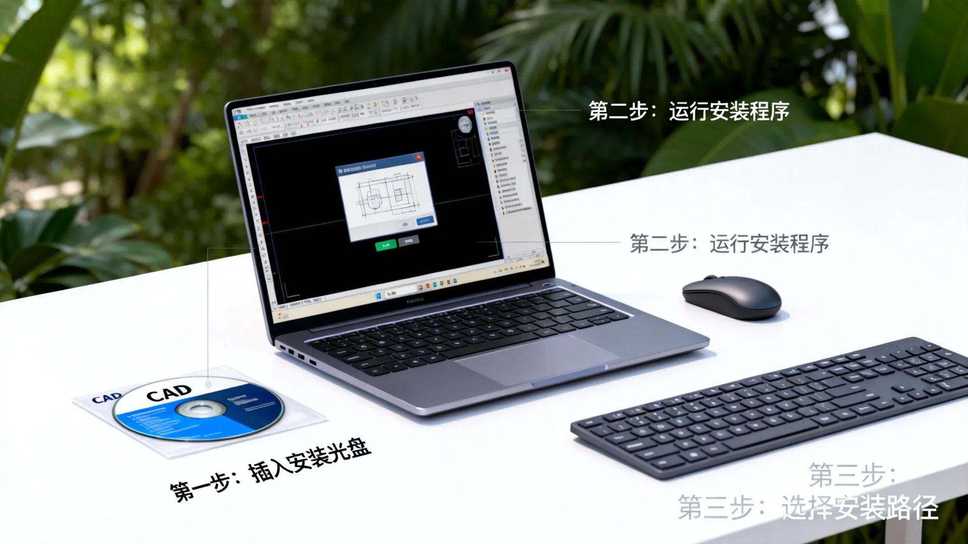 cad文件怎么安装到电脑
