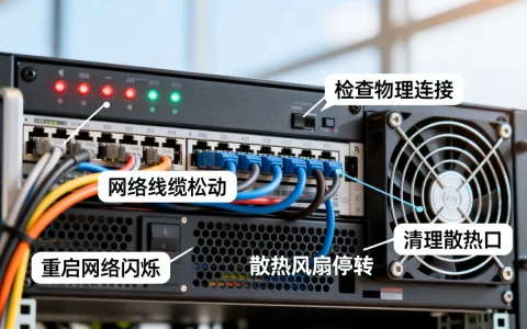服务器操作系统一般会出现什么故障，常见故障怎么解决