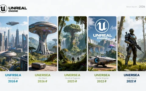 unreal引擎开发的游戏有哪些？2026热门推荐排行榜