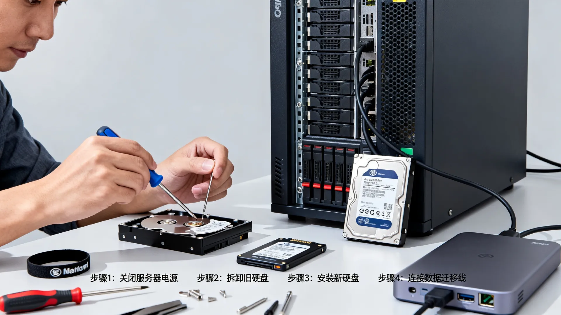 服务器更换硬盘后转换 服务器更换硬盘后转换
