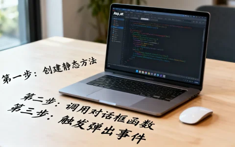 asp.net静态方法弹出对话框，如何实现具体操作步骤及原理分析？
