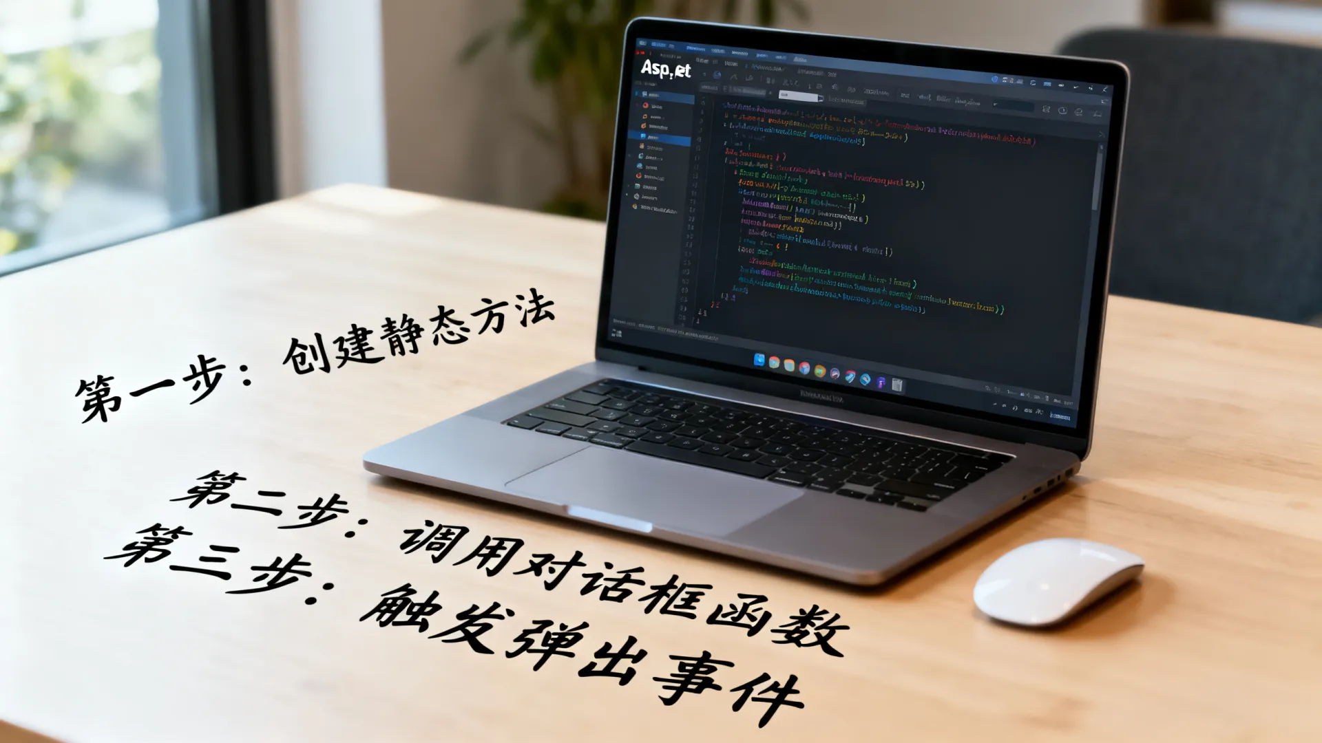 aspnet静态方法弹出对话框实现思路