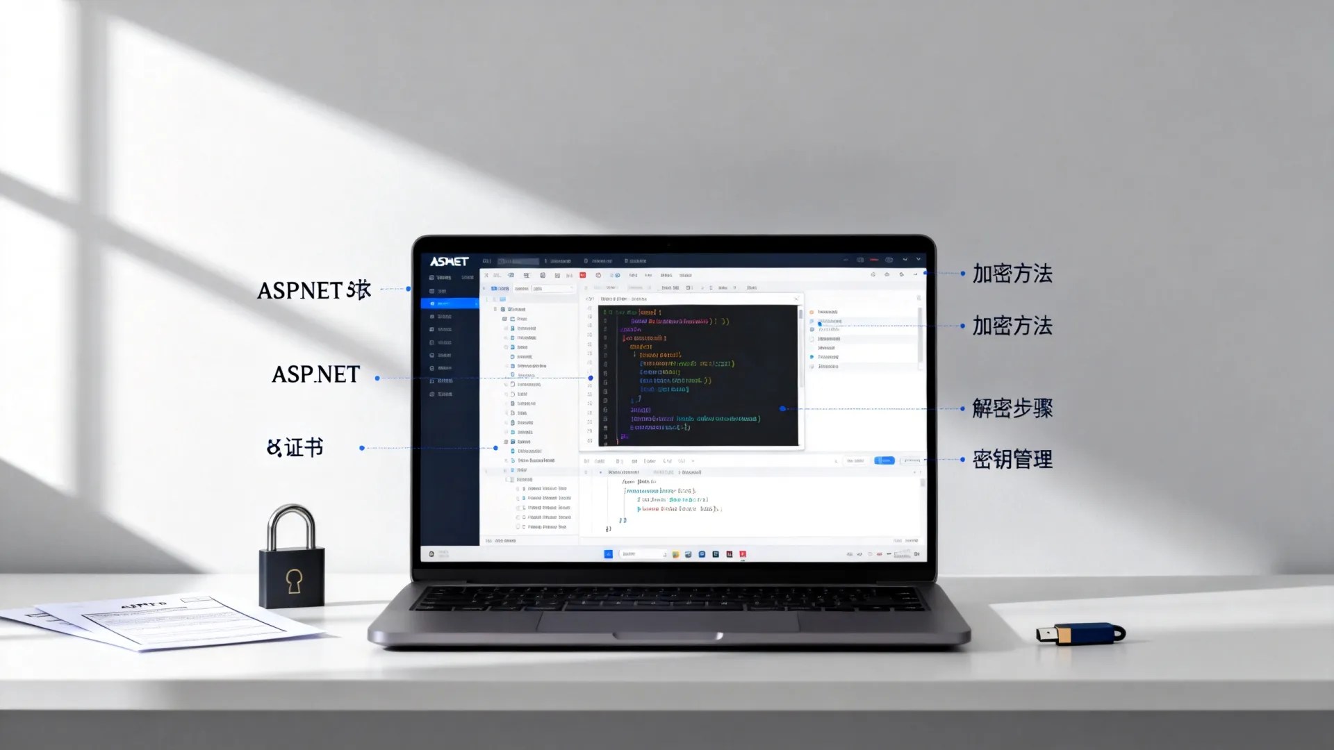 ASP.NET如何加密解密数据?掌握这些安全技巧很重要 ASP.NET如何加密解密数据?掌握这些安全技巧很重要