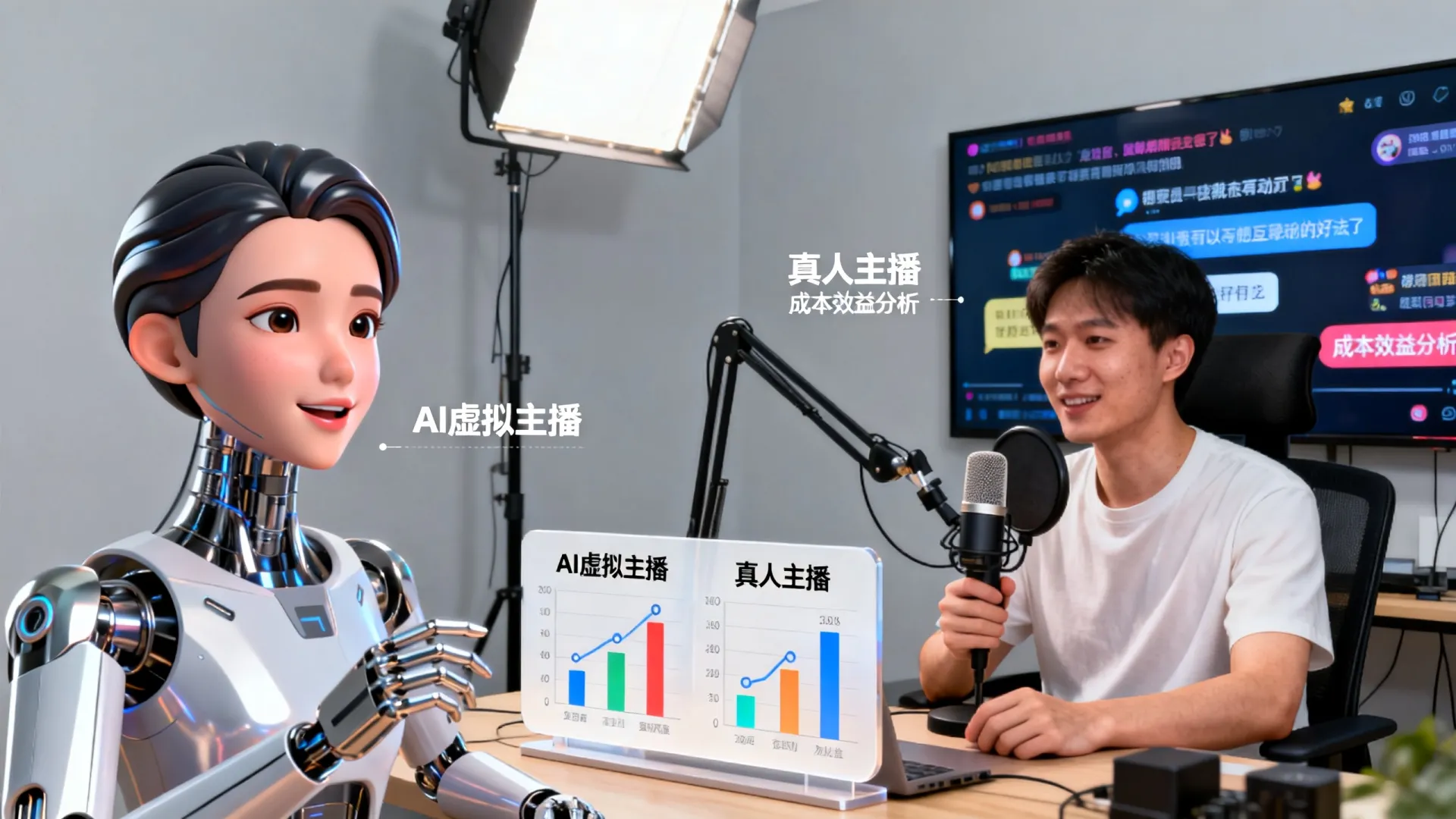 AI虚拟主播能替代真人主播吗