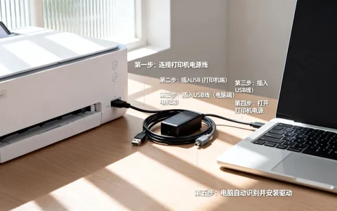 打印机怎么连接电脑？安装打印机到电脑步骤是什么？