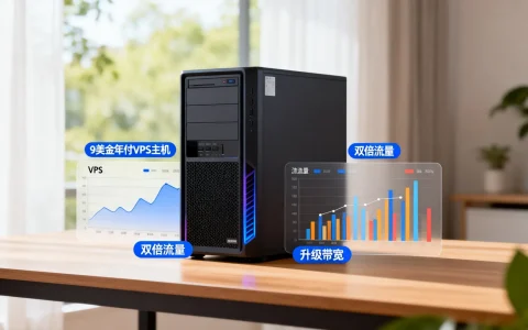 9美金年付VPS主机真的只送双倍流量和升级带宽吗？评测揭秘！