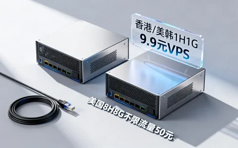 香港/美韩1H1G 9.9元VPS，美国8H8G不限流量50元，性价比高吗？国外VPS评测对比！