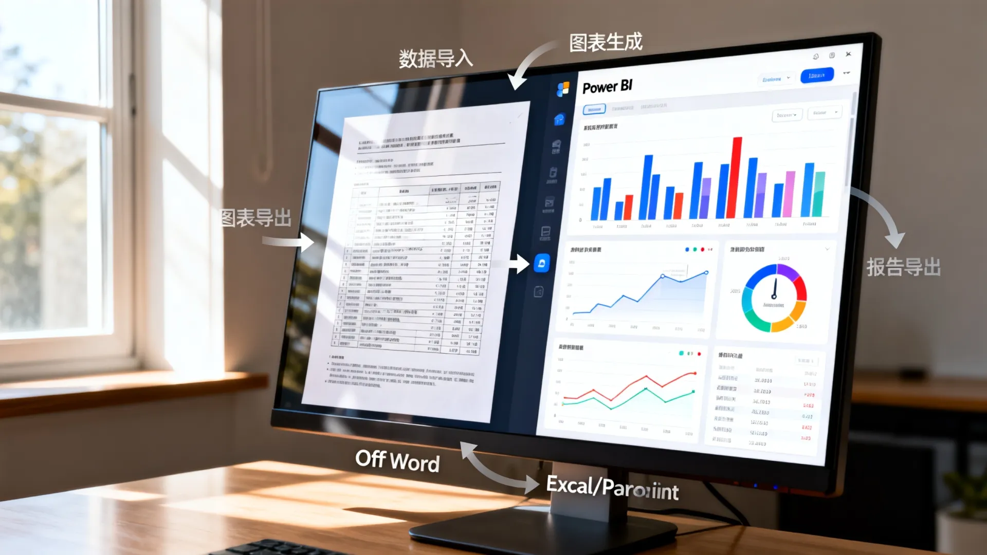 Power BI好用吗?微软官方工具与Office无缝衔接 微软官方工具与Office无缝衔接