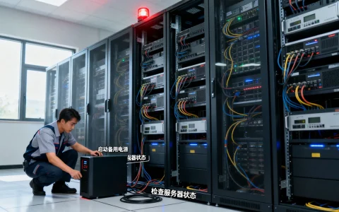服务器机房突然停电怎么办？机房故障应急处理指南