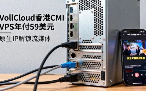 VollCloud香港CMI VPS年付59美元，原生IP解锁流媒体，真的值得买吗？