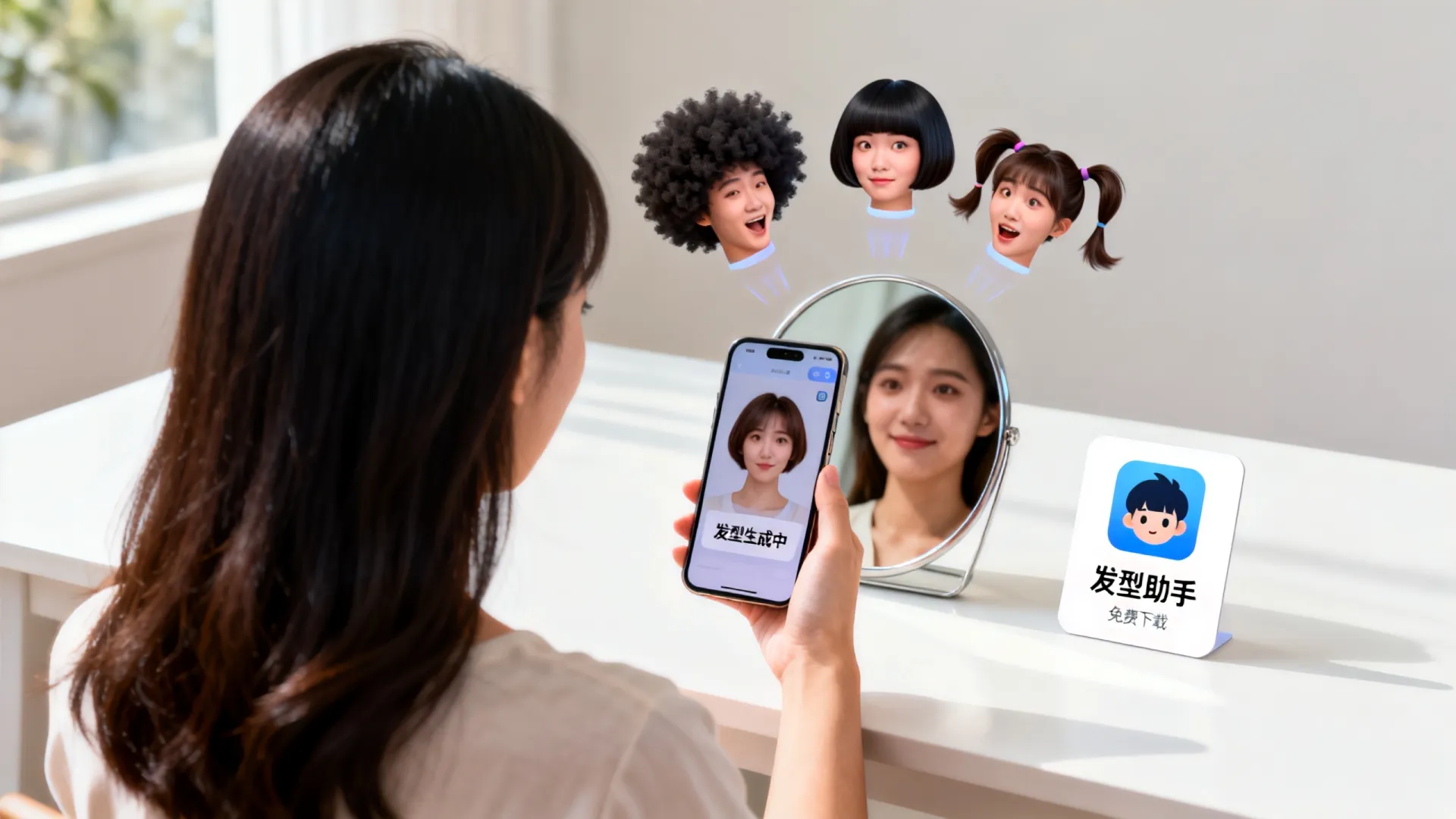 ai人脸识别发型搞笑 ai人脸识别发型搞笑