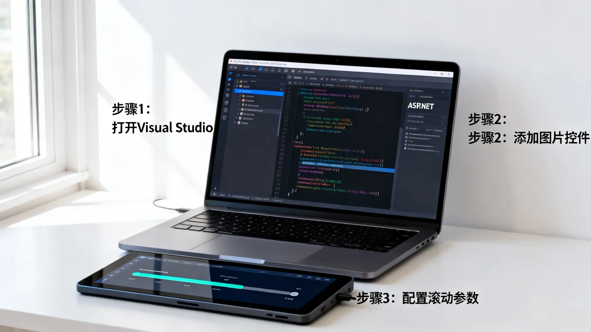 ASP.NET网站如何添加图片滚动条?制作教程分享 ASP.NET网站如何添加图片滚动条?制作教程分享