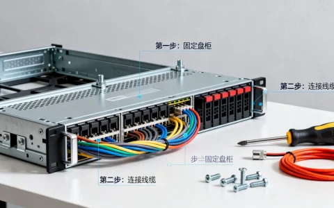 服务器盘柜安装要注意什么？机柜安装教程图解