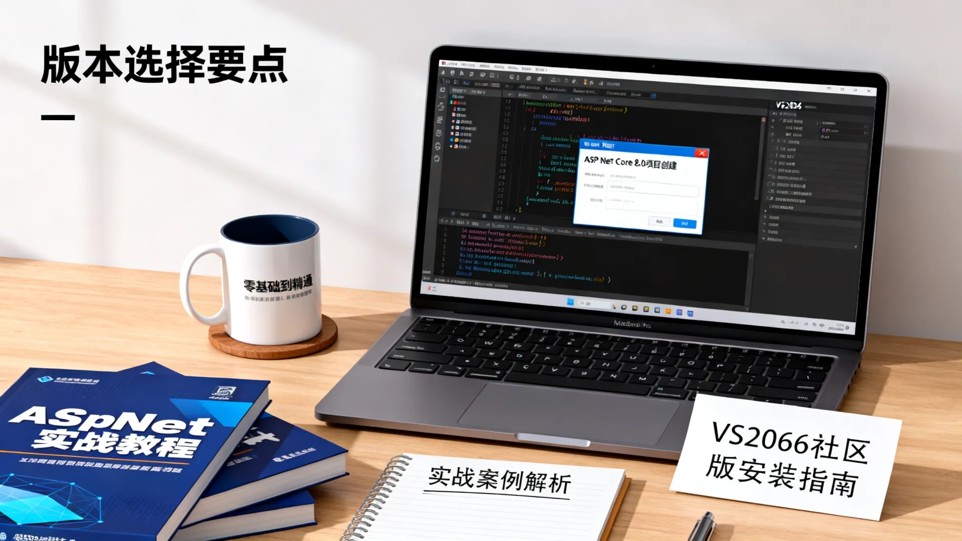 如何选择ASP.NET视频教程版本?| VS2026零基础到精通实战 如何选择ASP.NET视频教程版本?| VS2026零基础到精通实战