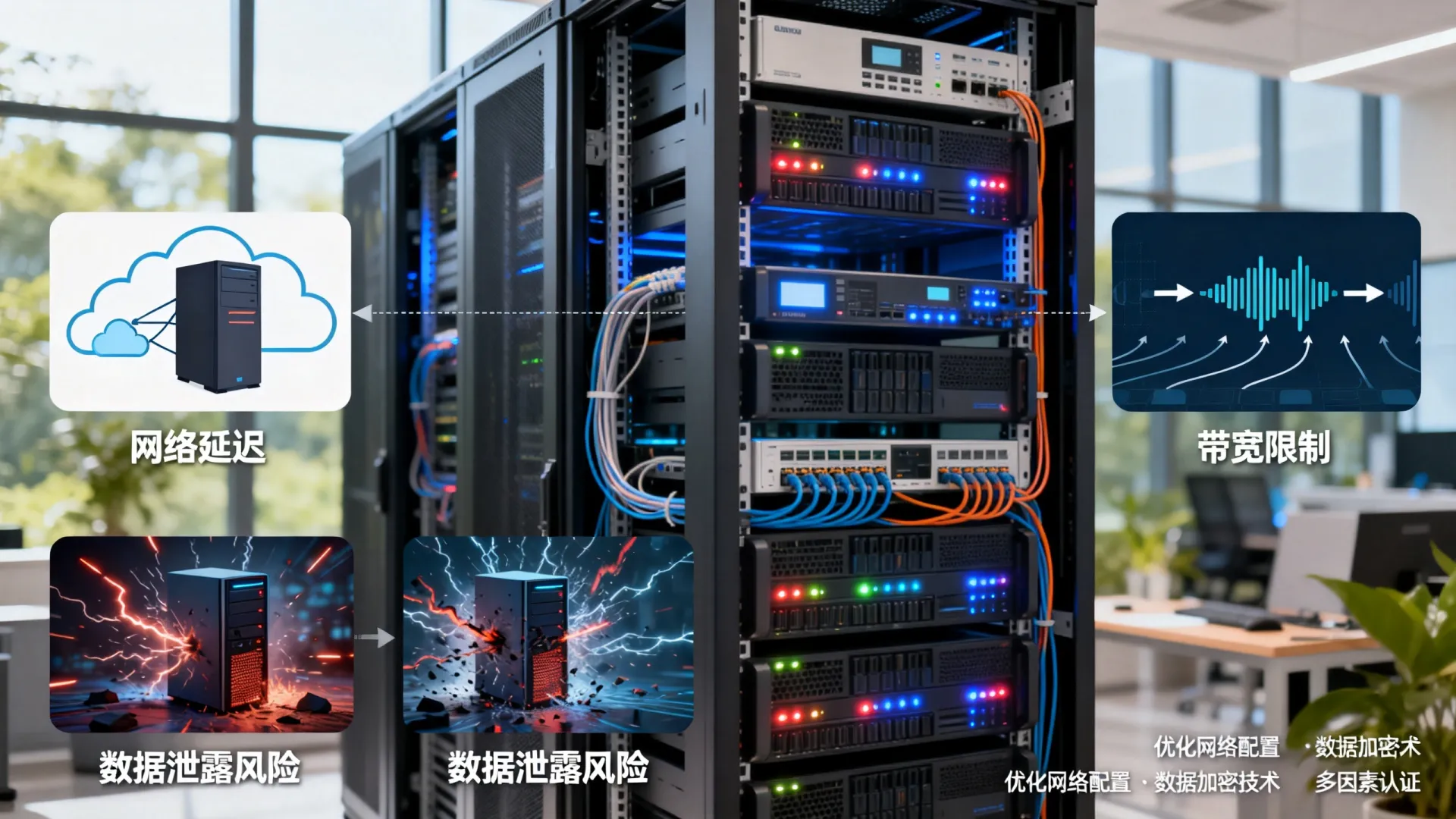 云端服务器架设可能导致哪些性能瓶颈和安全风险如何解决