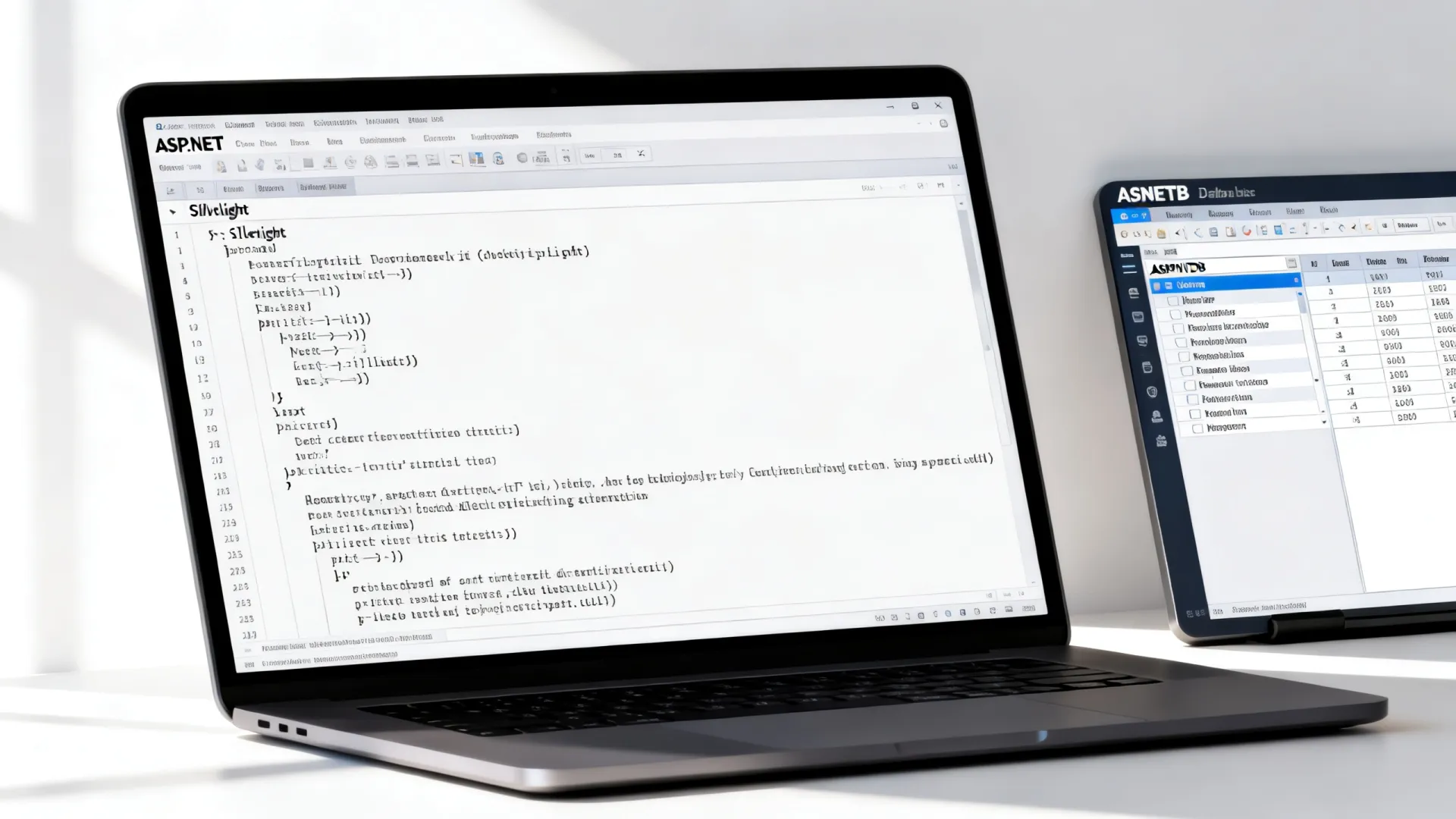 NET中使用Silverlight操作ASPNETDB数据库