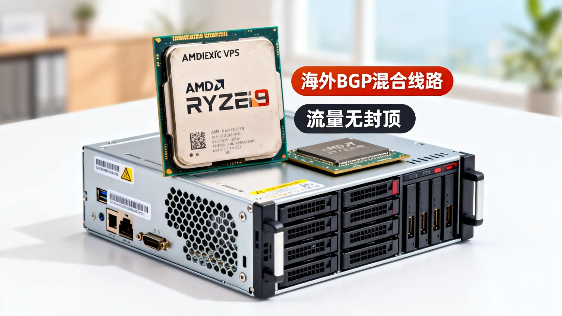 海外BGP混合线路 墨西哥vps - AMD Ryzen 9,流量无封顶 海外BGP混合线路 墨西哥vps